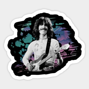 Concert for Bangladesh Vibes George Retro Iconic Couture Sticker